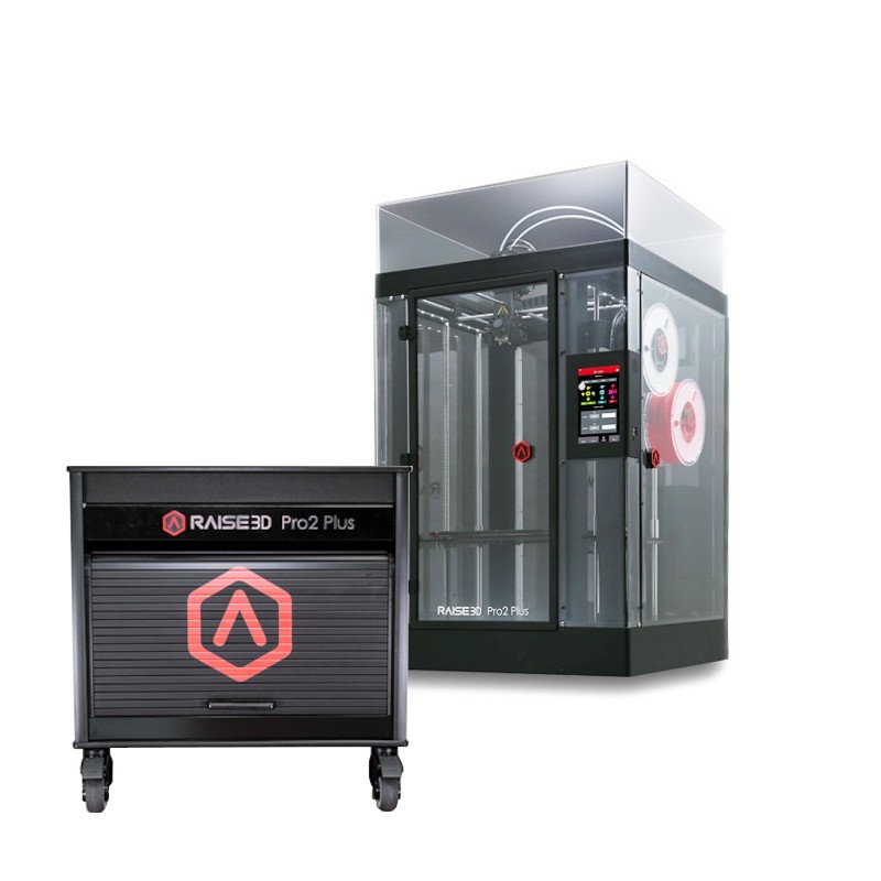3D Printer Raise3D Pro 2 Plus Cart Bundle