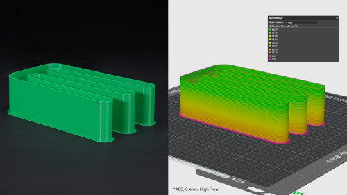 Printing speeds up to 600mm/s
